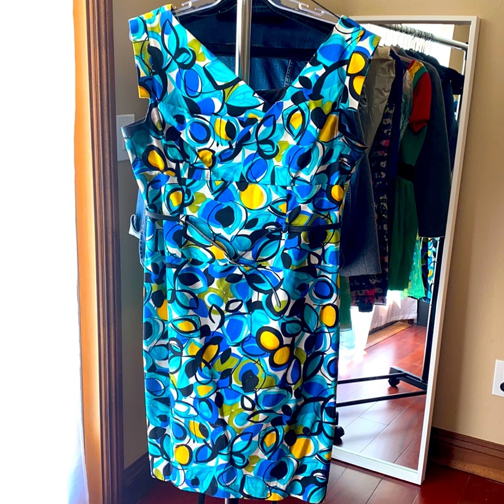 Adrianna Papell Floral Dress